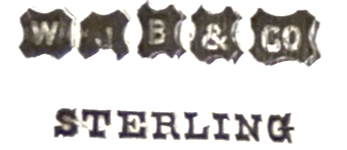 W.J. BRAITSCH & Co - Providence, RI sterling silver mark