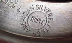 American Silver Plate Co: trademark of Simpson Hall, Miller & Co
