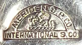 mark of Meriden Silver Plate Co after incorporation in International Silver Company