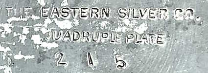 American Silver Co - Bristol CT: The Eastern Silver Co trademark