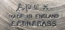 John Biggin & Co  Ltd - Sheffield: APEX trademark