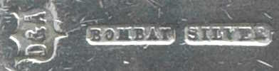 Daniel & Arter - Birmingham: Bombay Silver trademark