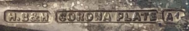 Harrison Brothers & Howson - Sheffield: CORONA PLATE trademark