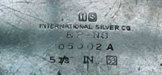 International Silver Co. - Meriden CT
