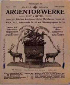 Argentor-Werke ancient advertisement