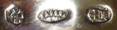 Fratelli Broggi, Milan, Italy, silver plate mark