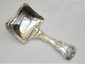 silver caddy spoon