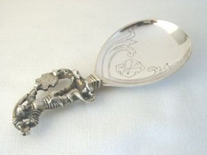 silver caddy spoon