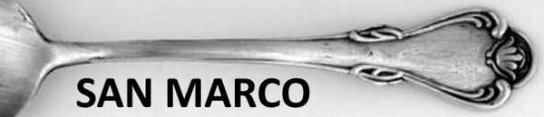 Camusso flatware pattern: San Marco