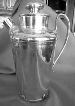 silverplate cocktail shaker: Wilcox Silver Plate Co