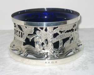 silver dish ring