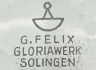 Felix Gustav, Gloria-Werk - Solingen