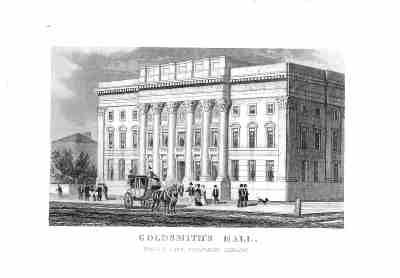 Ancient image of the Goldsmiths' Hall