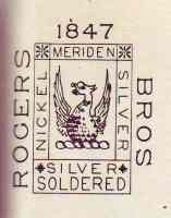 1847 Roger Bros/Meriden Britannia Co soldered holloware mark