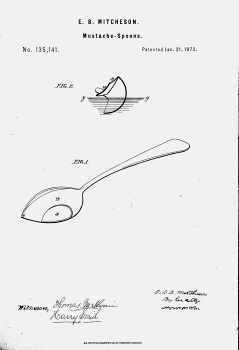 mustache spoon patent 1873
