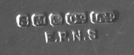 Sampson Mordan & Co silverplate mark