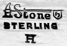 Arthur J. Stone craftmen mark