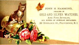 John H. Hammond, Providence, R.I. trade card