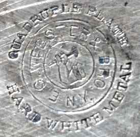 E.G. Webster & Bro silverplate mark