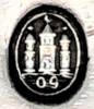 Three-tower mark date 1909