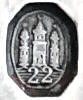 Three-tower mark date 1922