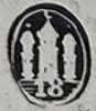 Three-tower mark date 1918