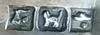 Egypt silver mark unidentified date