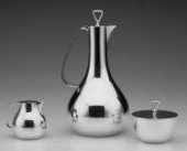 Three piece coffee set 
Designer Sigvard Bernadotte 
c.1930