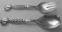 Spoon and fork
pattern '83' 