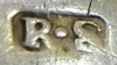 R.S into a chamfered rectangle mark, Spencer & Co - possibly-, Birmingham 1900