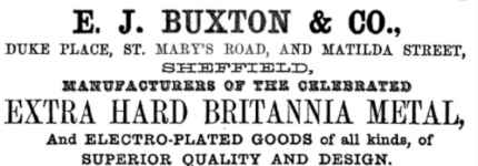 E.J. Buxton & Co - Sheffield