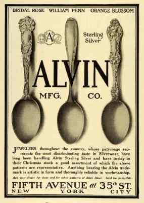 Alvin Mfg. Co: 1907 advertisement