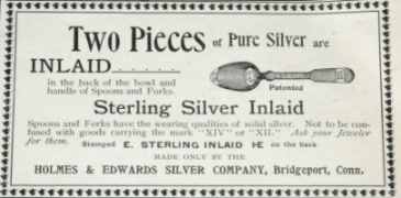 Holmes & Edwards, 1894 advertisement