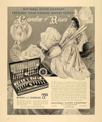 National Silver Co, old advertisement