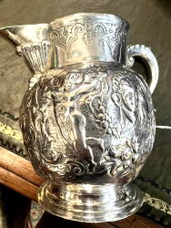Sterling silver pitcher