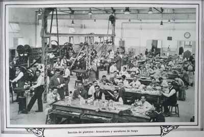 Plateria D. Garcia: inside of the factory