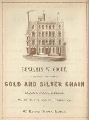 Benjamin W. Goode, Birmingham: factory image