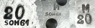 French silverplate maker: Societ d'Orfvrerie Hotelire, SOH