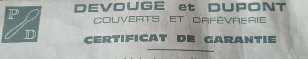 French silverplate maker: Devouge & Dupont