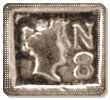 Napoli hallmark, 833/1000 silver fineness, date 1832