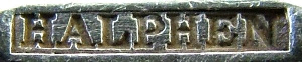 The inscription HALPHEN used by Manufacture de L'Alfnide after 1890