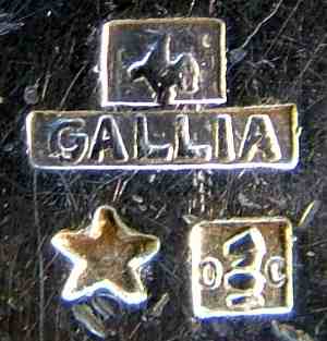 Gallia mark used in 1935-c.1975