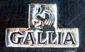 'GALLIA' inscription with Gallic cock