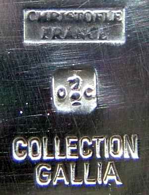 Gallia mark used in 1935-c.1975