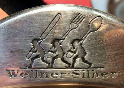 Fragment of Original Wellner ash-trays used for advertisement