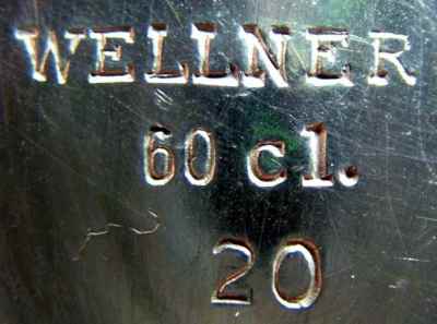 The main mark of the Amsterdam branch of Wellner factory