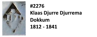 Klaas Djurre Djurrema, Dokkum, 1812 - 1841