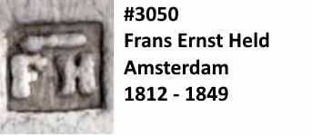 Frans Ernst Held, Amsterdam, 1812 - 1849