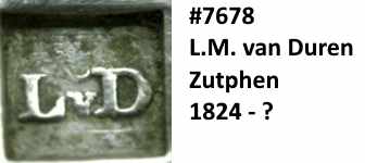 L.M. van Duren, Zutphen, 1824 - ?