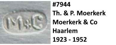 Th. & P. Moerkerk, Moerkerk & Co, Haarlem, 1923 - 1952